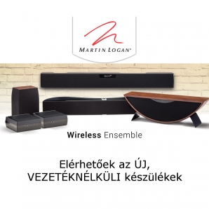 El&eacute;rhetőek az &uacute;j, vezet&eacute;kn&eacute;lk&uuml;li Martin Logan k&eacute;sz&uuml;l&eacute;kek